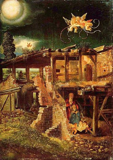 Albrecht Altdorfer Heilige Nacht china oil painting image